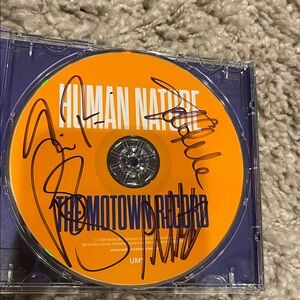 "Human Nature" Motown CD Rare Signed CD Autographed